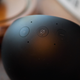 A mute button is handily sandwiched between two volume buttons. Useful if you’re at the office and the people around you won’t stop saying “hey Alexa.”